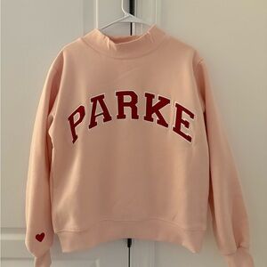 Parke Valentines Mockneck Peony/Crimson S/M